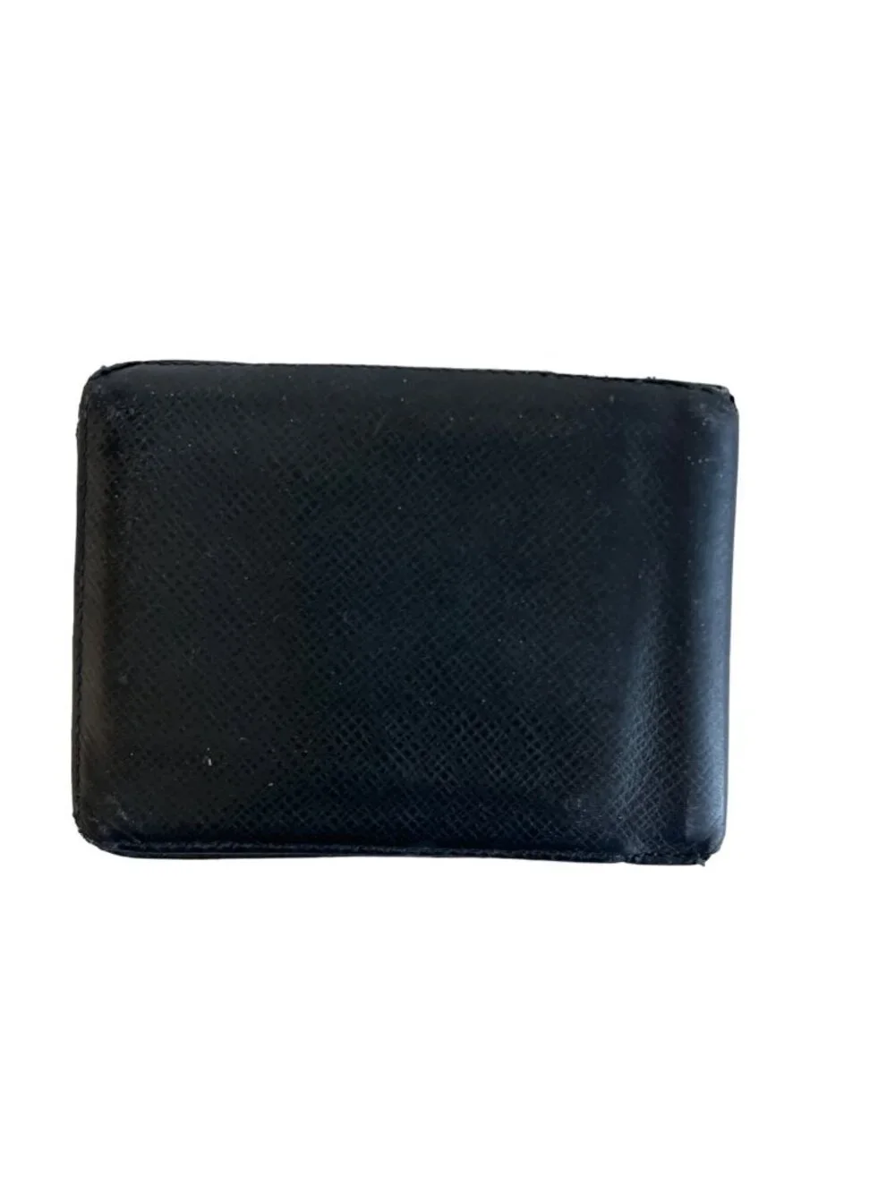Louis Vuitton Black Leather Wallet